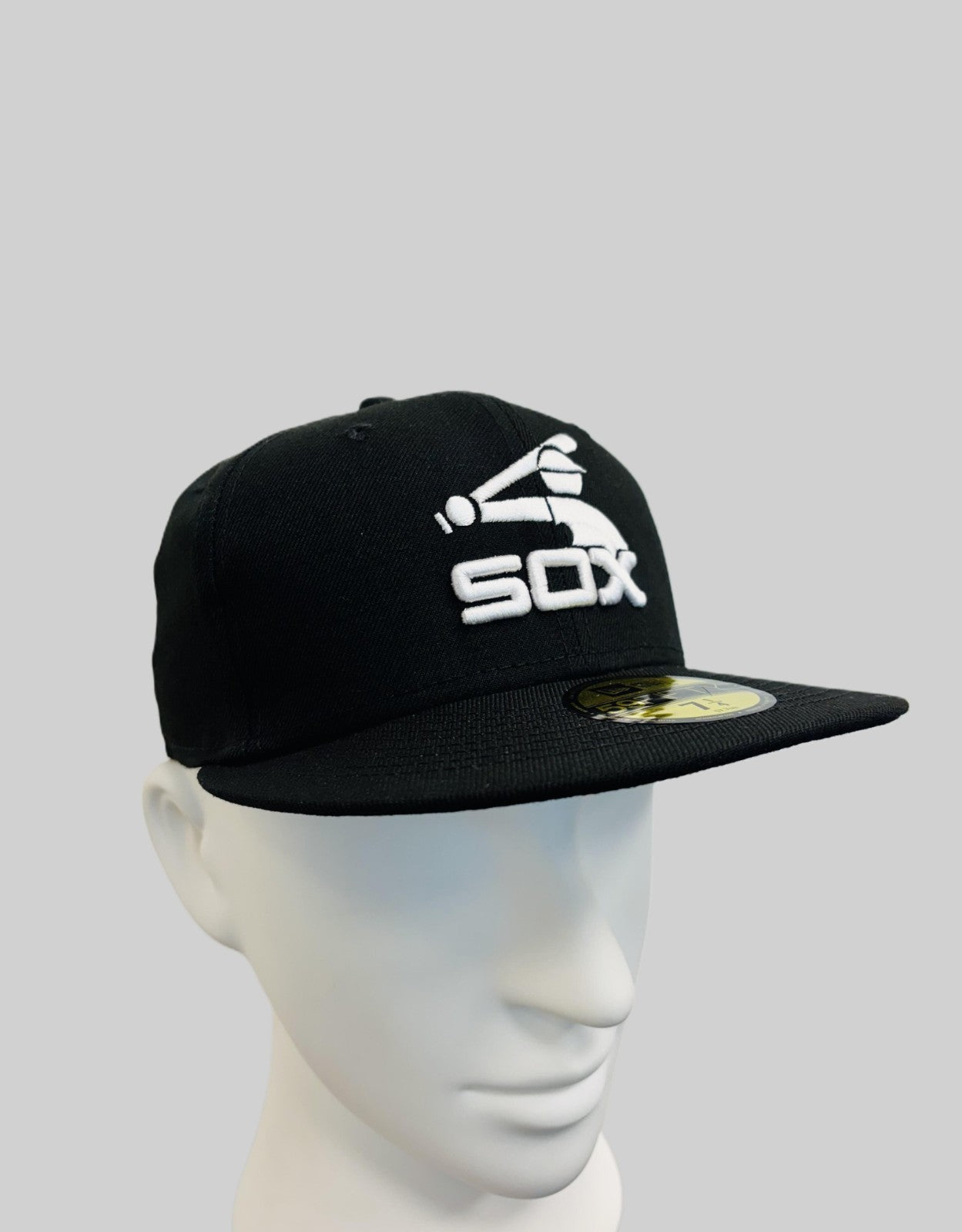 New Era Chicago White Sox 5950 Fitted Cap / Batterman Black White / RRP £35