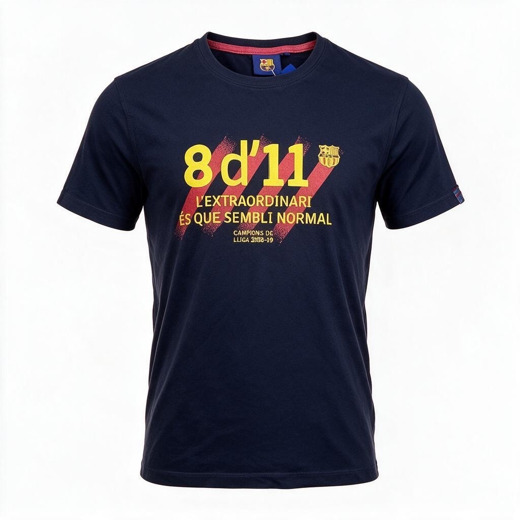 Barcelona Kids Winner Tee / Navy / RRP £20