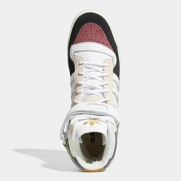Adidas Mens Forum 84 High Trainers / White Beige / RRP £110