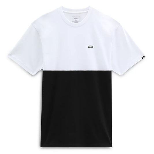 Vans Colorblock Tee / Black White / Mens / RRP £25