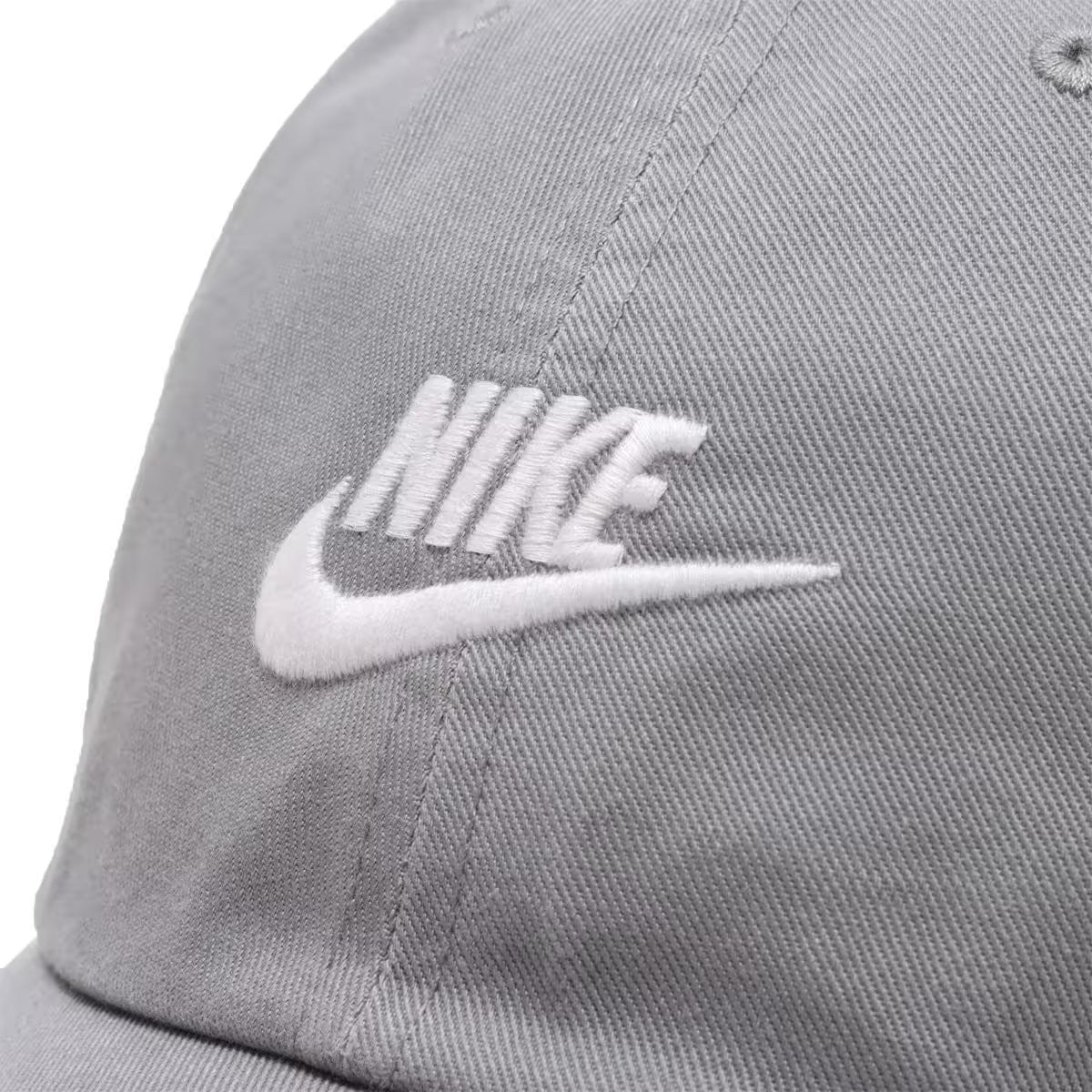 Nike Adult Futura Wash Baseball Cap / Grey White / RRP £25