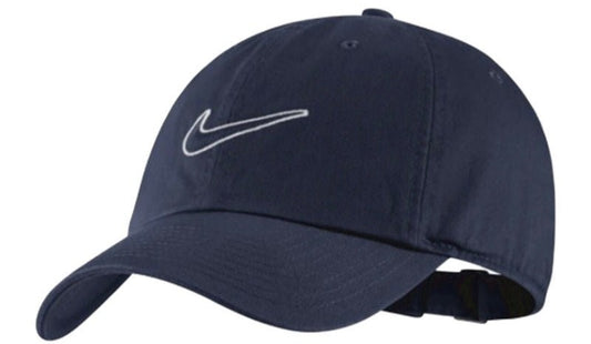 Nike Adult Heritage 86 Essential Swoosh Baseball Cap / Navy / RRP £24