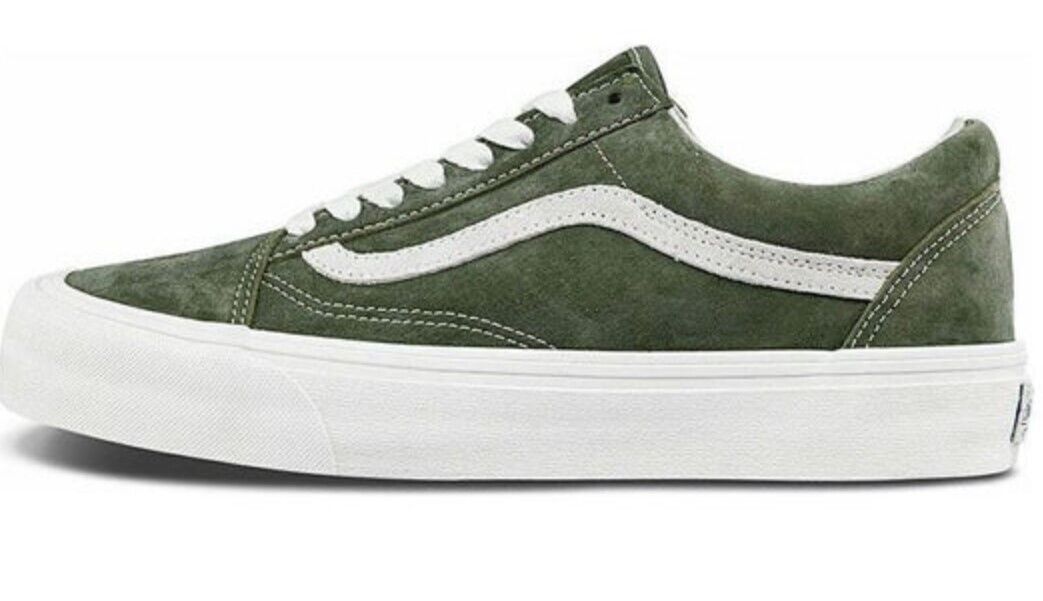 Vans Mens Old Skool VR3 LX 'forest Night' / Green White / RRP £85
