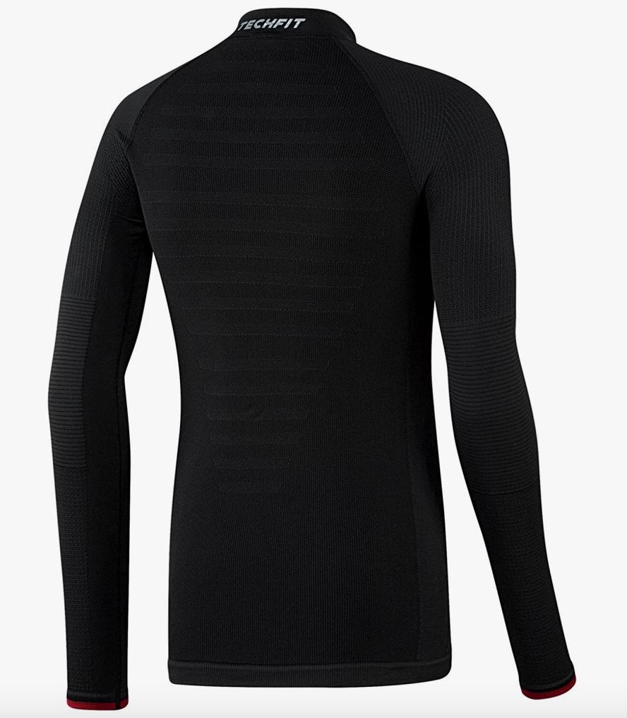 Adidas Techfit ClimaHeat Long Sleeve Mock Base Layer / BNWT / Black / RRP £60