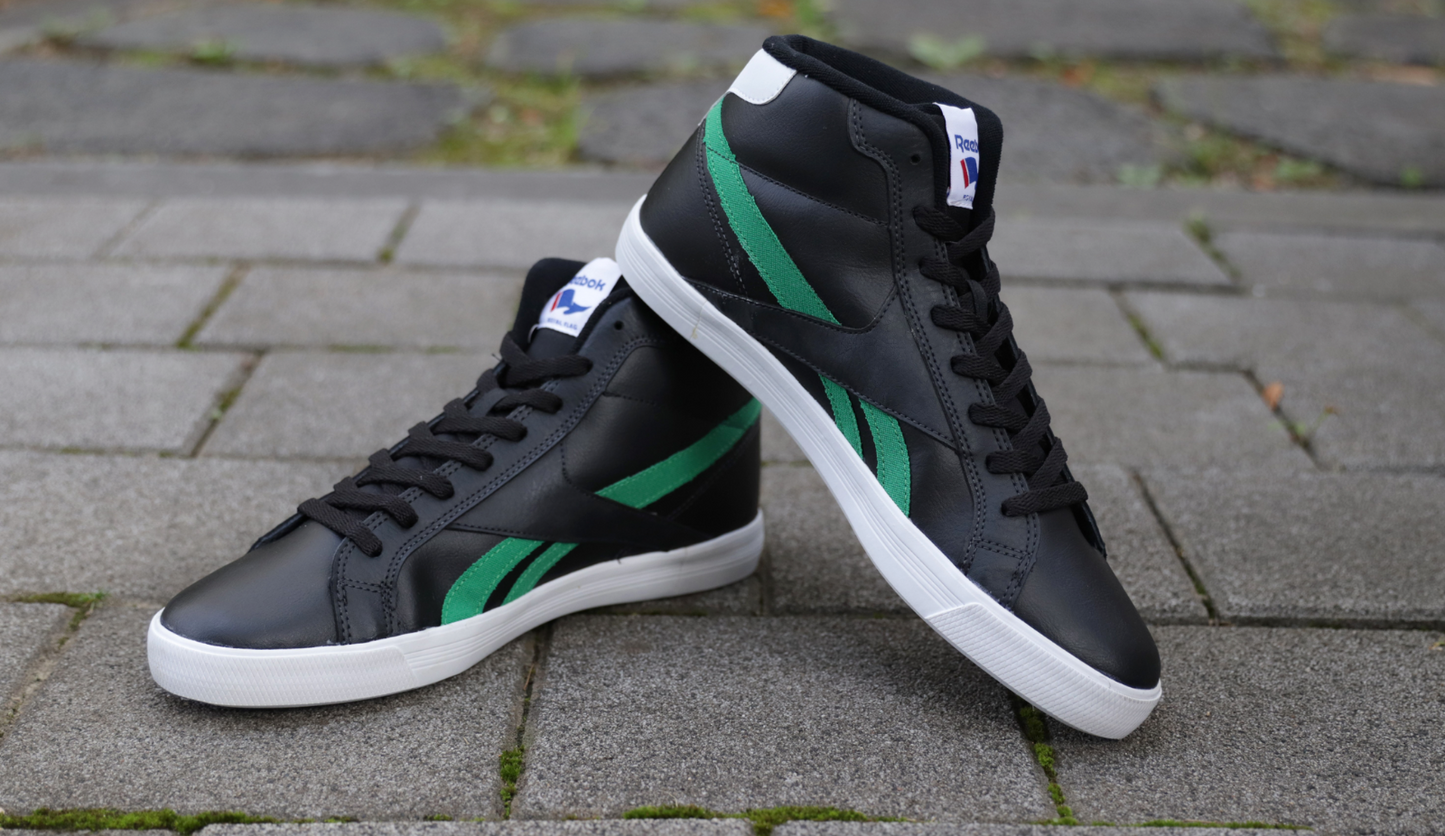 Reebok Mens Royal Complete Mid Trainers / BNIB / Black