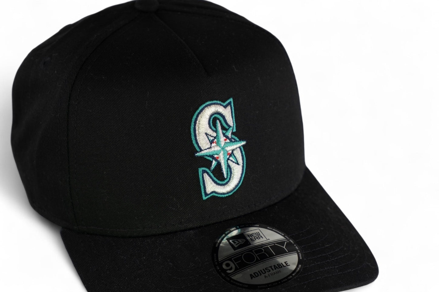 New Era Seattle Mariners 9FORTY A Frame Cap / Black / RRP £30