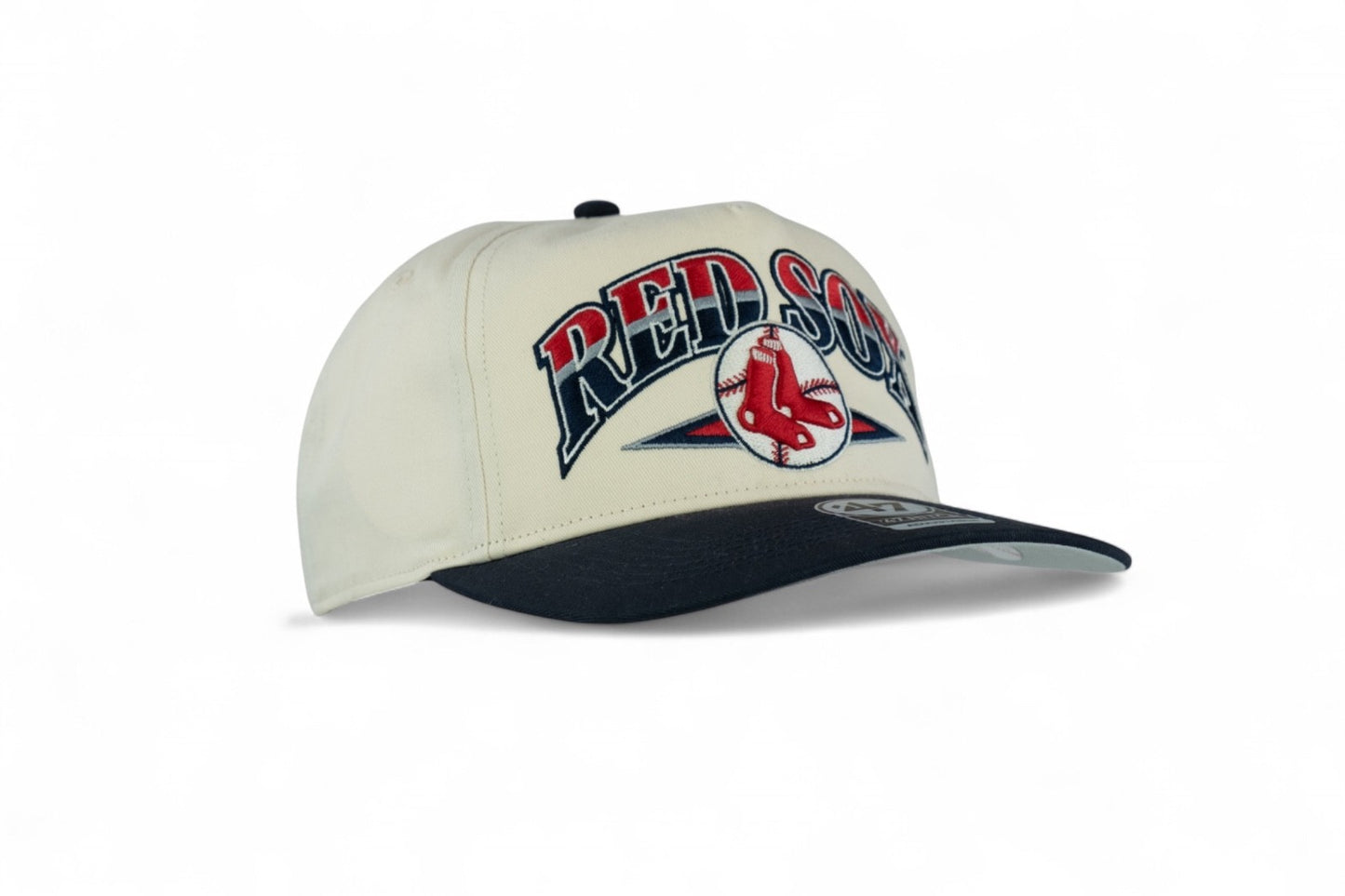 47 Brand Boston Red Sox Arc Line Hitch Snapback / Beige Navy / RRP £38