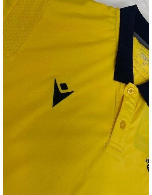 Stoke City Macron 2020-21 Polo T-Shirt / BNWT / Yellow / RRP £30
