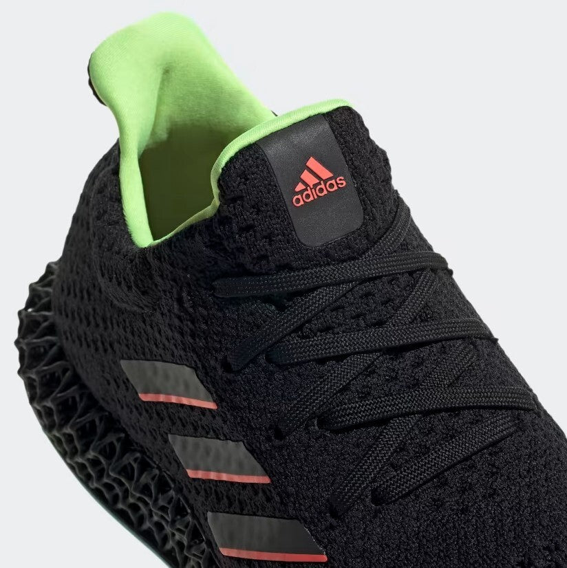 Adidas Unisex 4D Futurecraft Trainers / Black Neon / RRP £180
