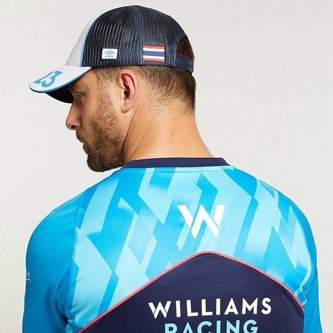 CMC Motorsports Adult Williams Team Alex Albon Driver Cap / Peacoat / RRP £36