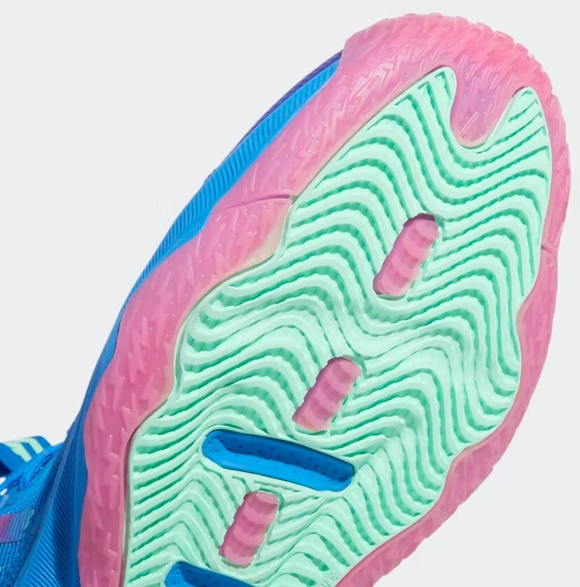 Adidas Unisex Dame 8 Battle Of The Bubble Basketball Trainers / Blue / RRP £100