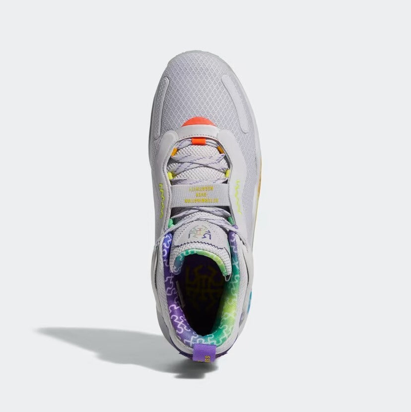 Adidas Unisex D.O.N Issue 3 GCA Basketball Shoes / Grey Multi / RRP £100