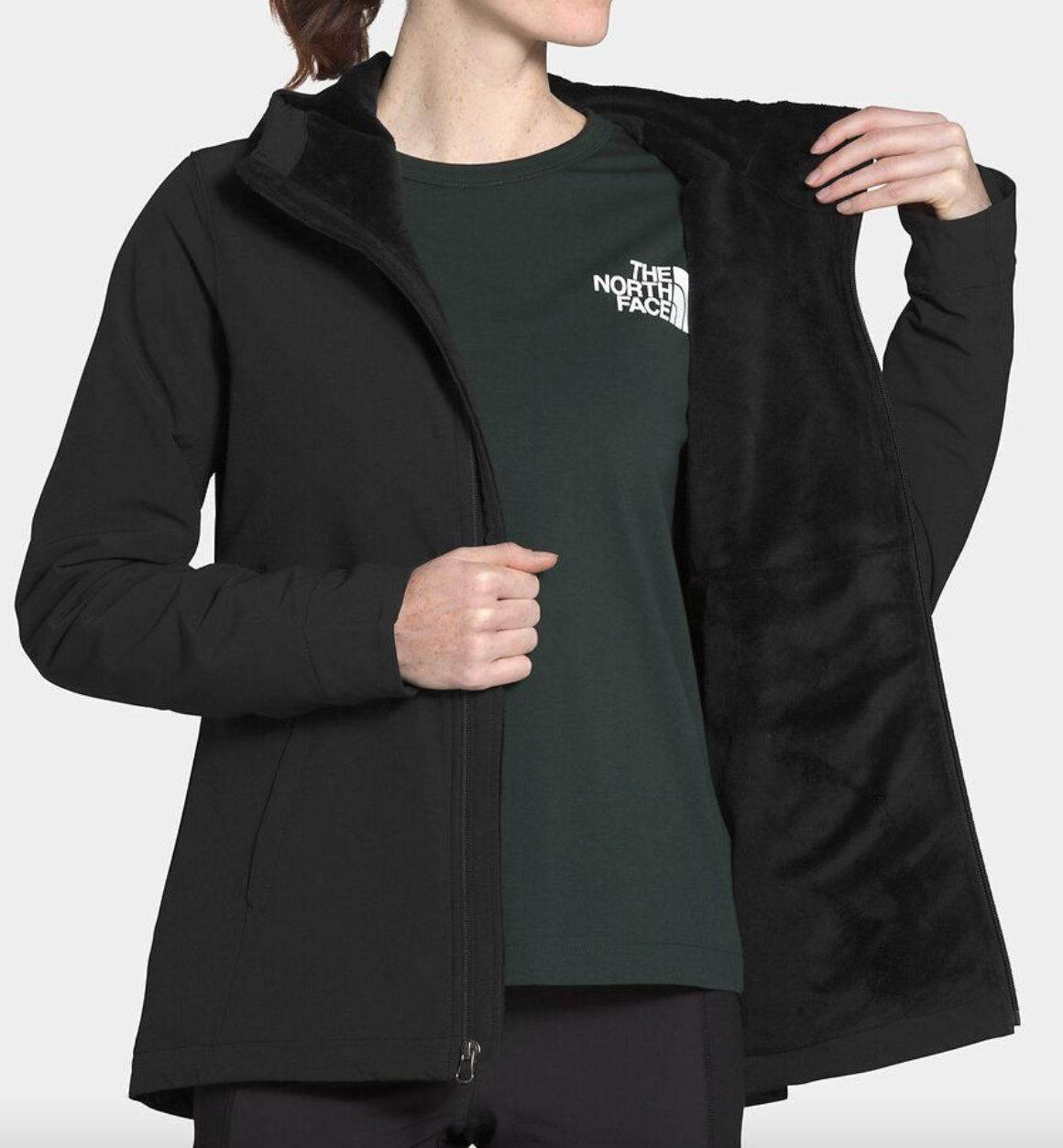 The North Face Shelbe Raschel Hooded Jacket / BNWT / TNF Black / RRP £135