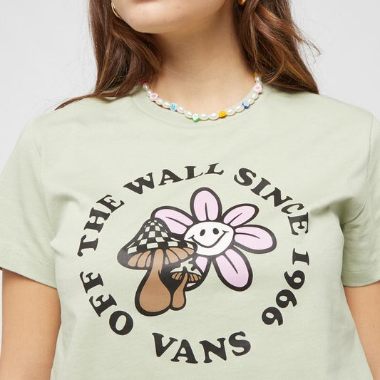 Vans Womens ZEN Vibes T-Shirt / Light Green / RRP £32