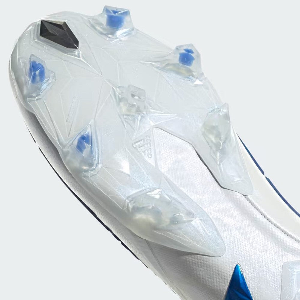 Adidas Unisex Predator Edge.1 FG Football Boots / White Blue / RRP £180