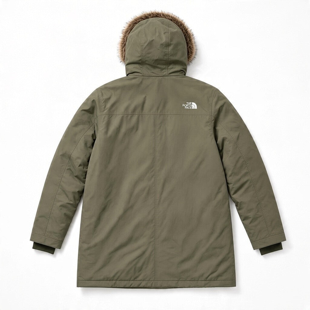 The North Face Mens Parka / Khaki Green