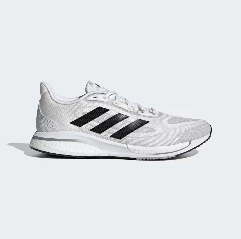 Adidas Men's Supernova + Running Trainers / White Black / RRP £100