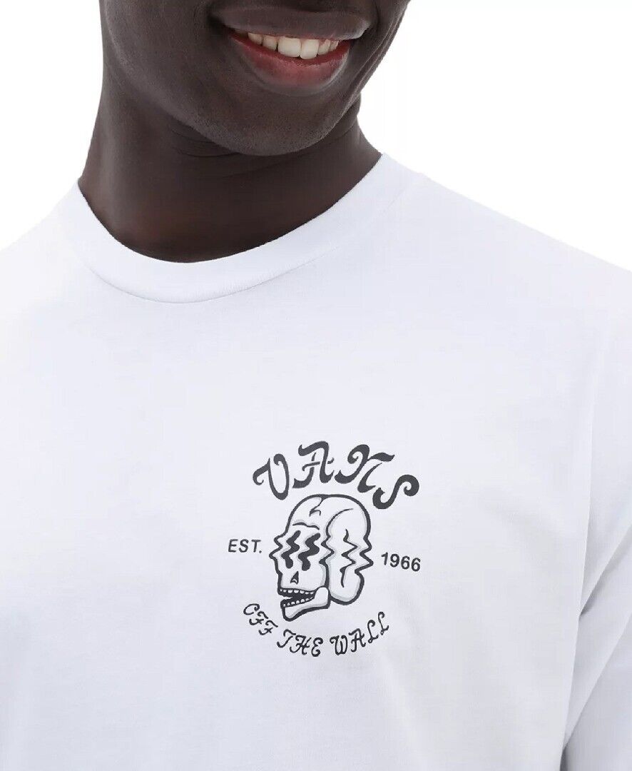 Vans Mens Shaken Skull T-Shirt / White / RRP £32