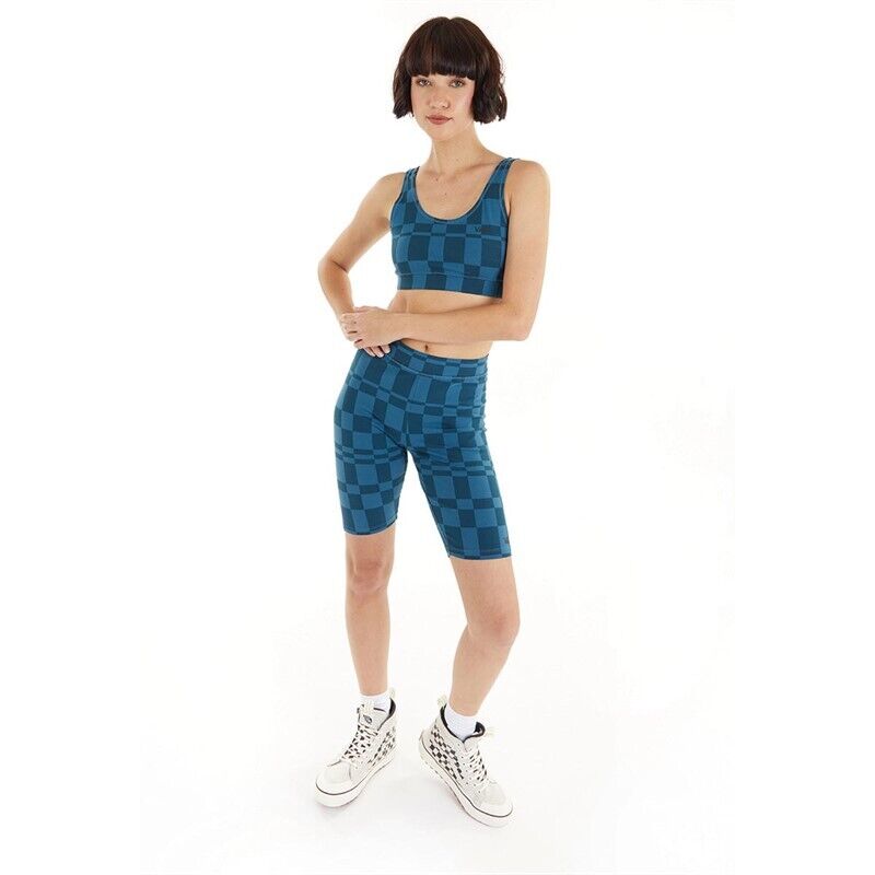 Vans Flying V Wash Leggings / Deep Teal White / RRP £32