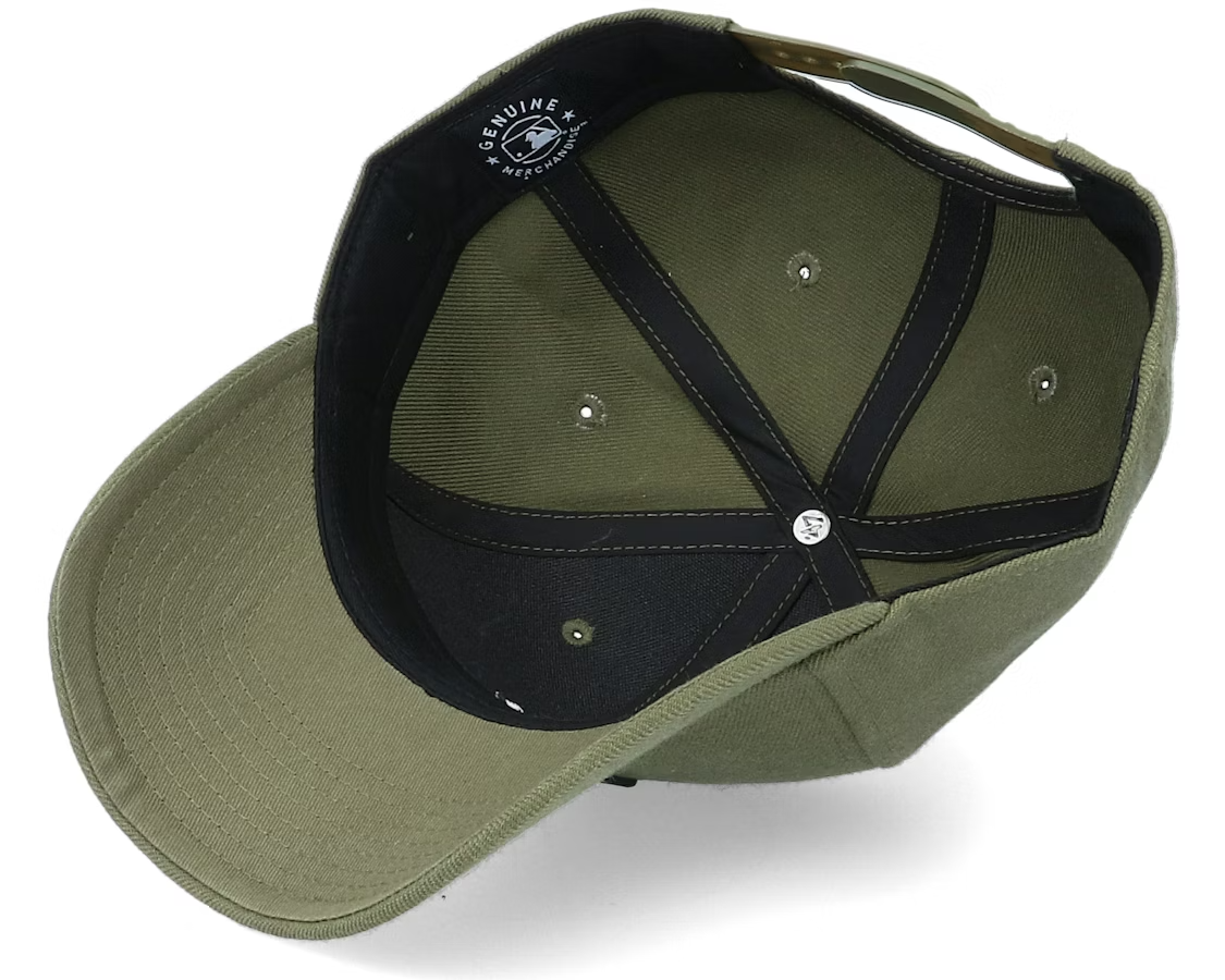 47 Brand New York Yankees MVP Snapback Cap / Olive Green Black Logo / RRP £28