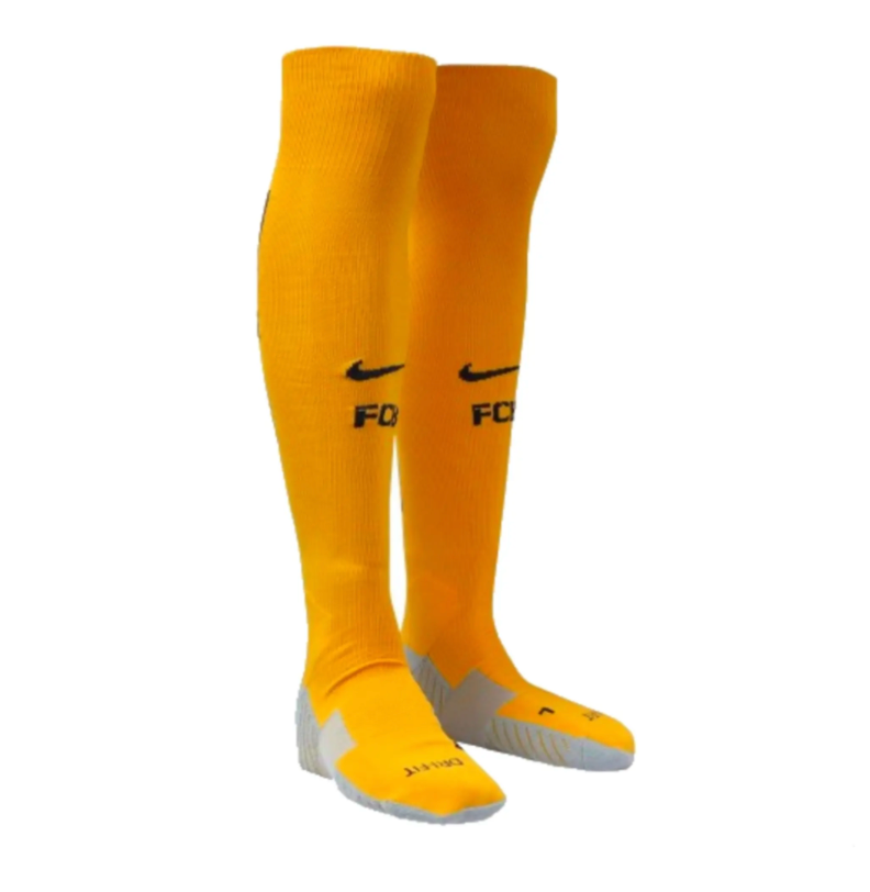 Nike Barcelona Away 2015-16 Football Socks / Yellow / RRP £16