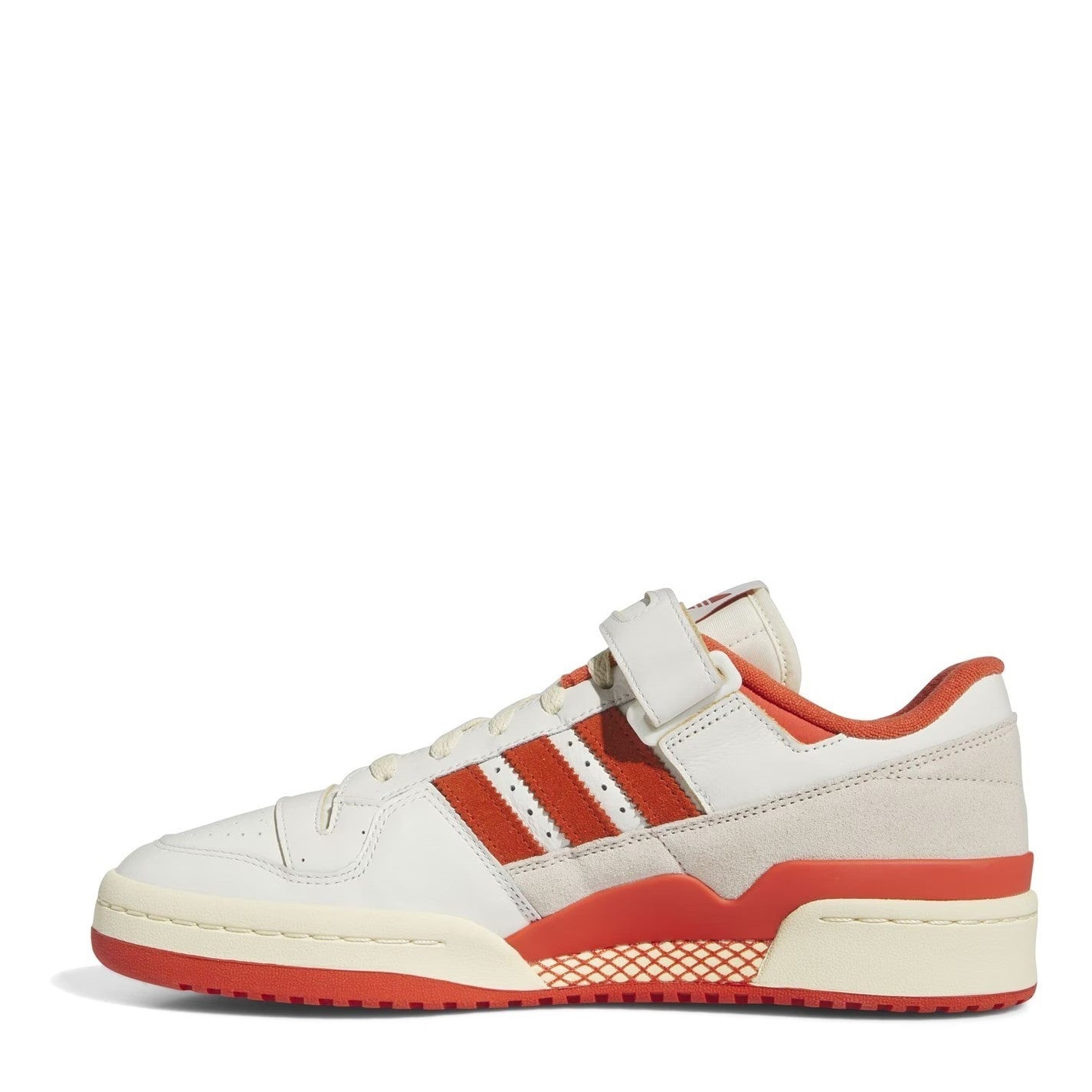 Adidas Mens FORUM LOW Trainers / Ivory Ornage / BNIB / RRP £100