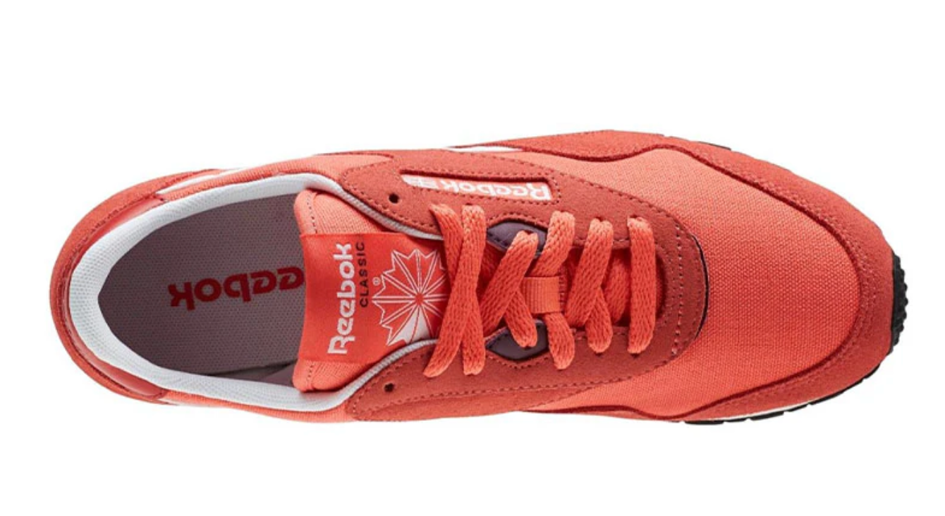 Reebok Womens Nylon Slim HV Trainers / BNIB / Fire Coral / RRP £60