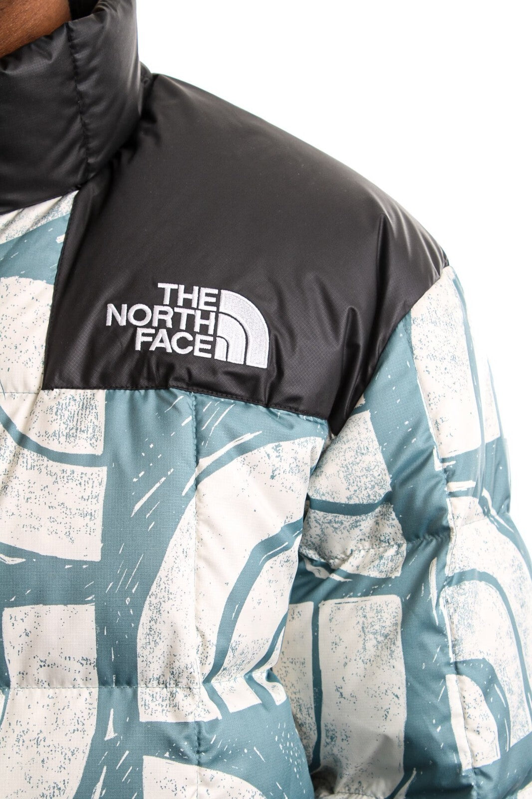 The North Face Mens Lhotse Jacket / Goblin Blue Half Dome Print / RRP £260