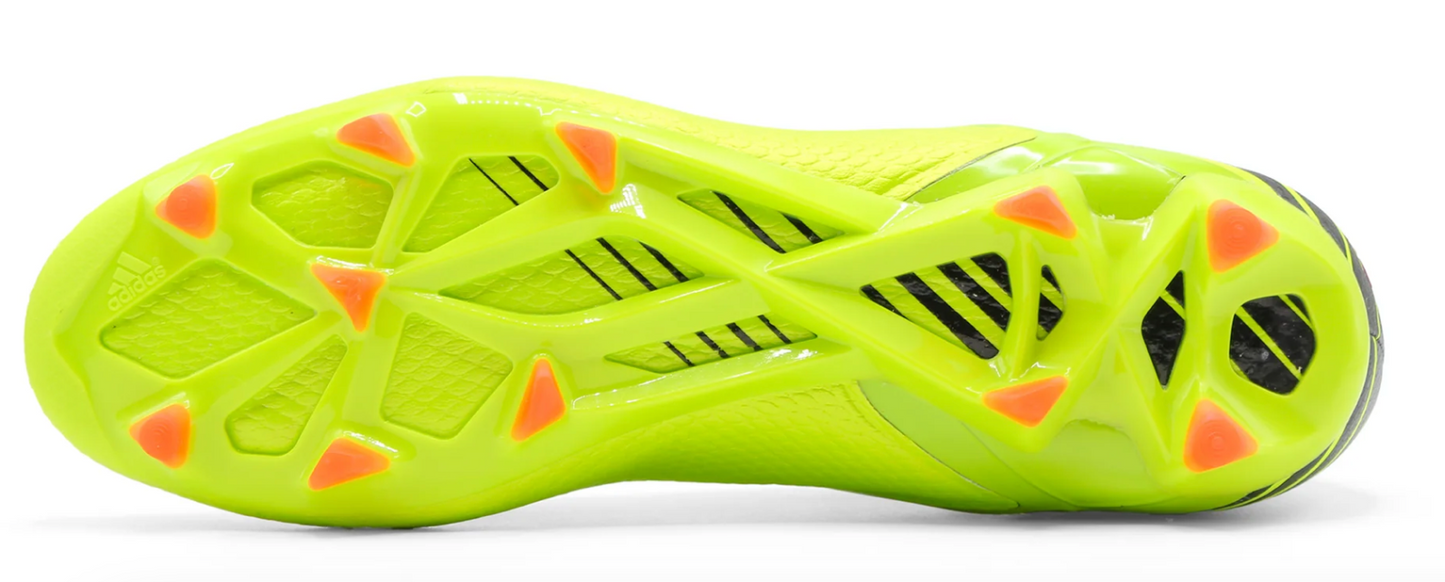 Adidas Messi 15.1 Firm Ground Football Boots / Green Solar Red Black / RRP £155