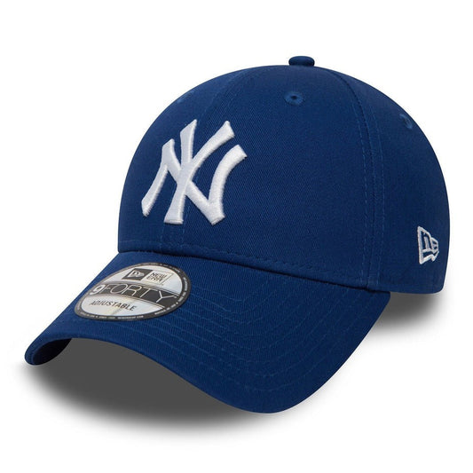 New Era Adult New York Yankees Essential 9FORTY Cap /Royal Blue White / RRP £23