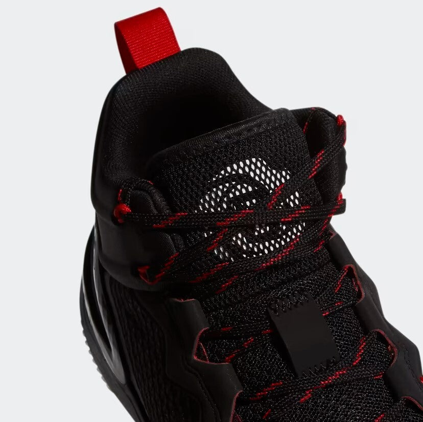 Adidas Mens D Rose Son of Chi Basketball Shoes / Black Red White / RRP £90