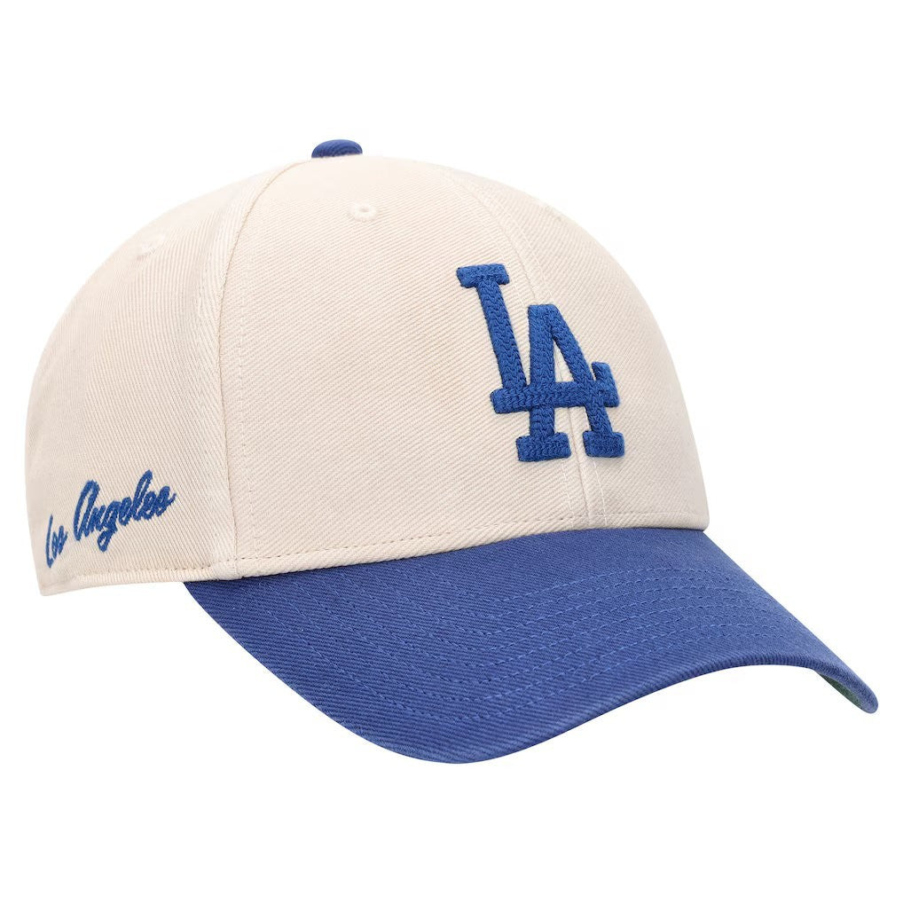 47 Brand LA Dodgers MVP Cooperstown Cap / Beige Royal Blue / RRP £35