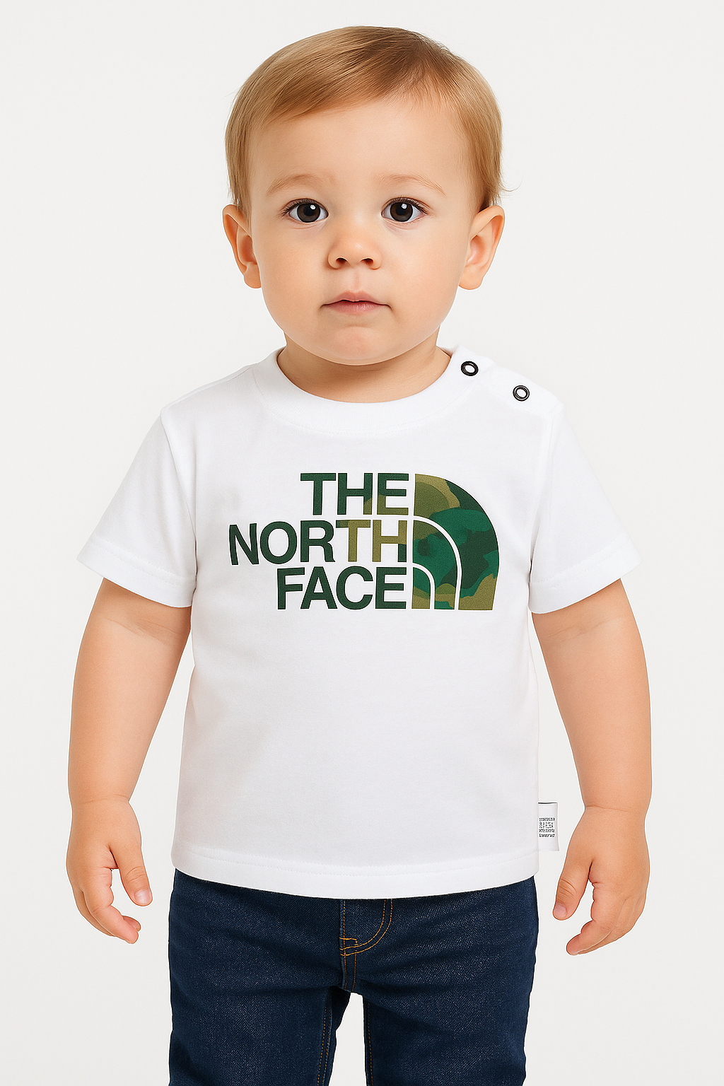The North Face Baby Toddler S/S Easy T-Shirt / TNF White / RRP £17
