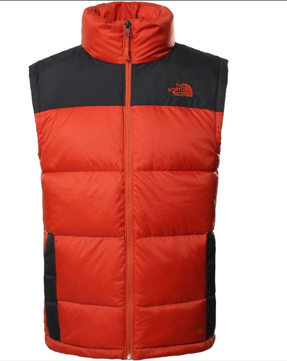 The North Face Mens Diablo Vest / BNWT / Burnt Ochre / RRP £200