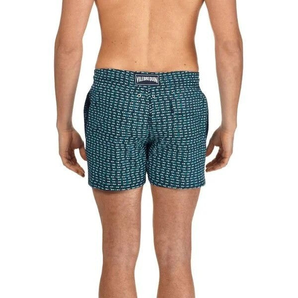 Vilebrequin Swim Shorts / Mens / Moorise / Navy Green Fish / RRP £220