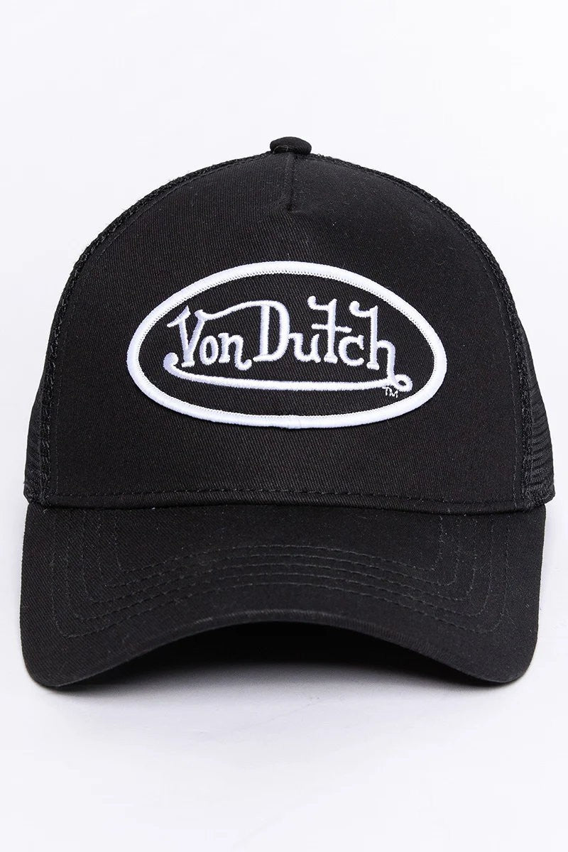Von Dutch Adult Classic Trucker 51 Cap / Black / RRP £40