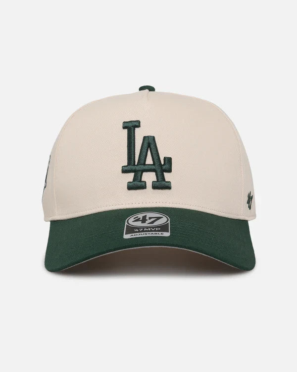 Sure Shot Snapback Tt 47 Mvp Unisex Cap / L.A Dodgers / Natural / BNWT / RRP £28