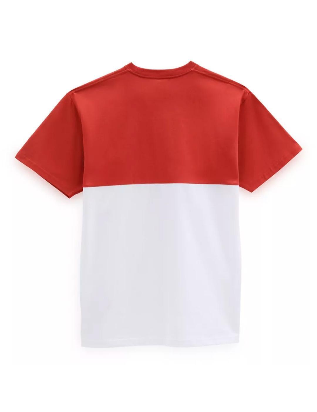 Vans Colorblock Tee / White Chilli Oil / Mens / RRP £25