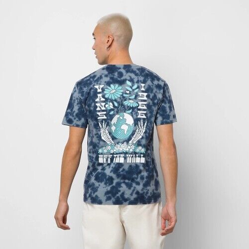 Vans Mens Focus on Balance Tie Dye T-Shirt / Blue / RRP £42