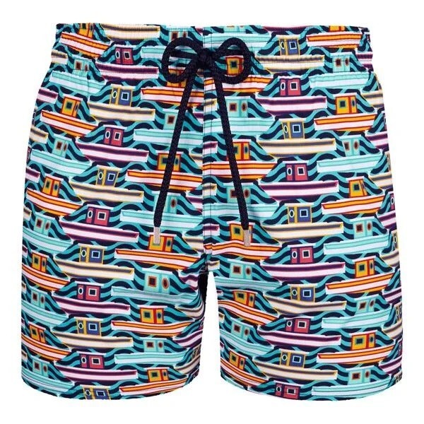 Vilebrequin Swim Shorts / Mens / Moorise / Blue Boat / RRP £220