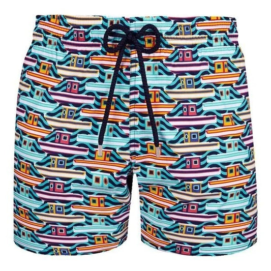 Vilebrequin Swim Shorts / Mens / Moorise / Blue Boat / RRP £220