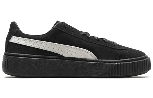 Puma Womens Suede Platform Trainers / Black / RRP £80