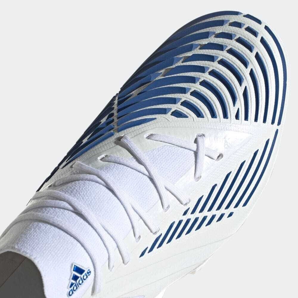 Adidas Unisex Predator Edge.1 Low HG Football Boots / White Blue / RRP £180