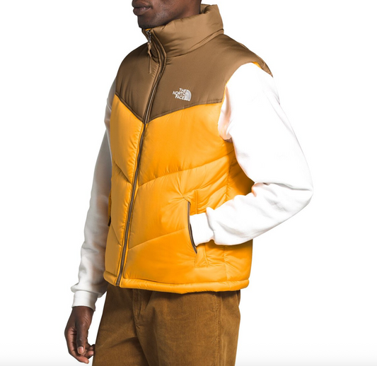The North Face Mens Saikuru Vest Gilet / Summit Gold / Medium /  BNWT / RRP £240