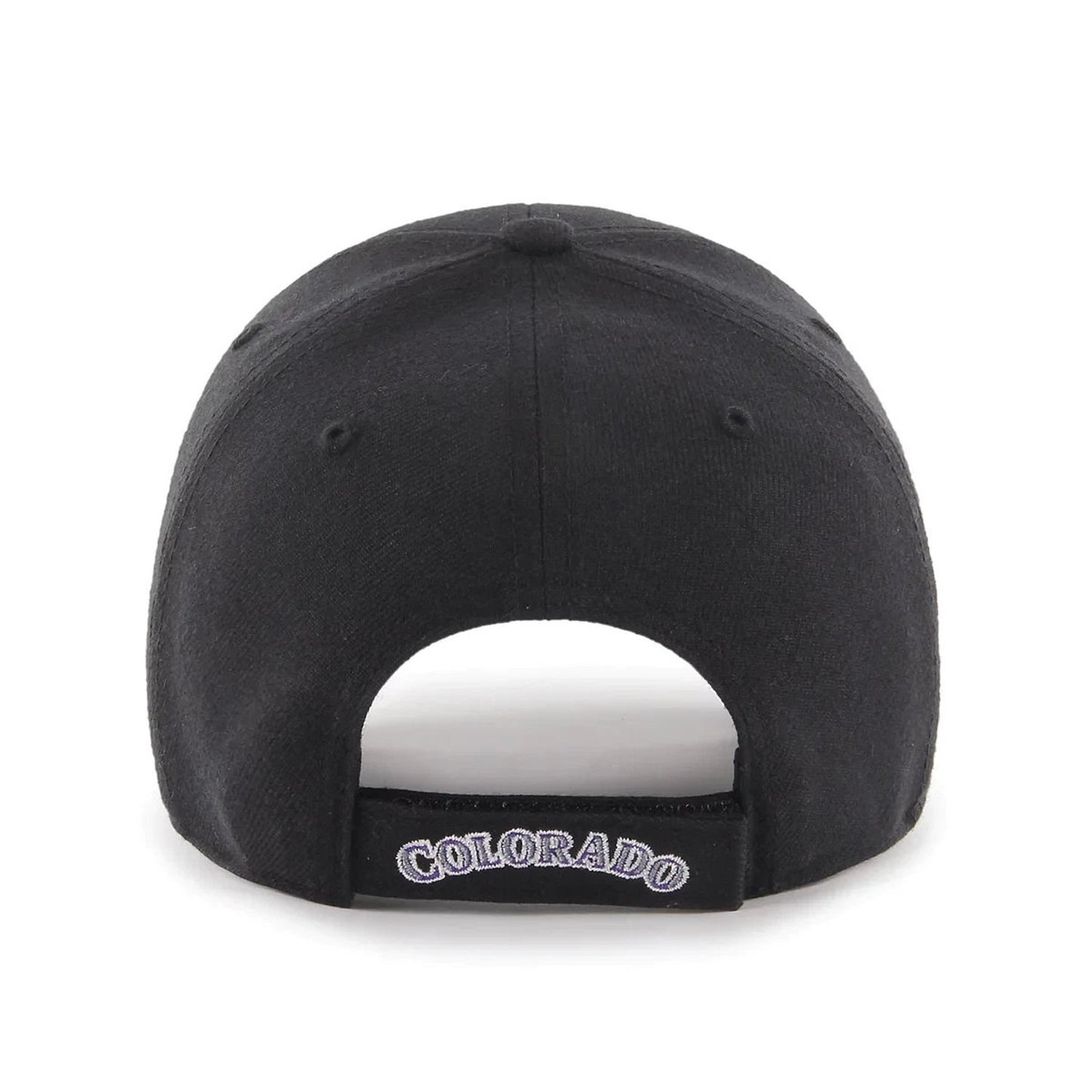 47 Brand Colorado Rockies On Field MVP Cap / Black / RRP £24