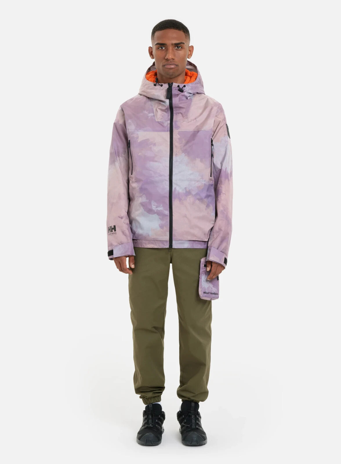 Helly Hansen Arc 22 Waterproof Technical Jacket / Purple Ash / RRP