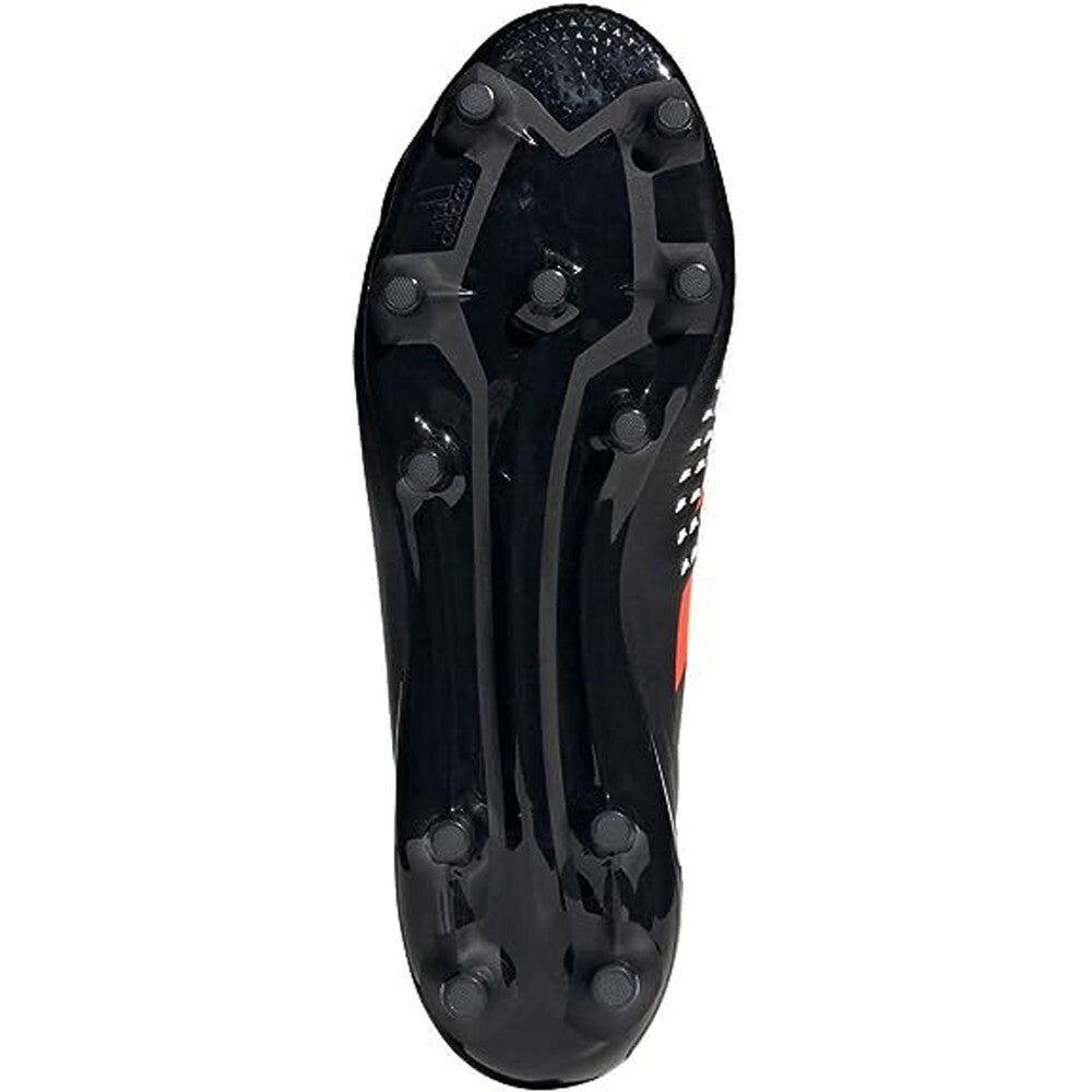 Adidas Men’s Predator Malice (FG) Rugby Boots / Black Red White/ RRP £180