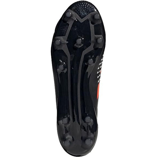 Adidas Men’s Predator Malice (FG) Rugby Boots / Black Red White/ RRP £180