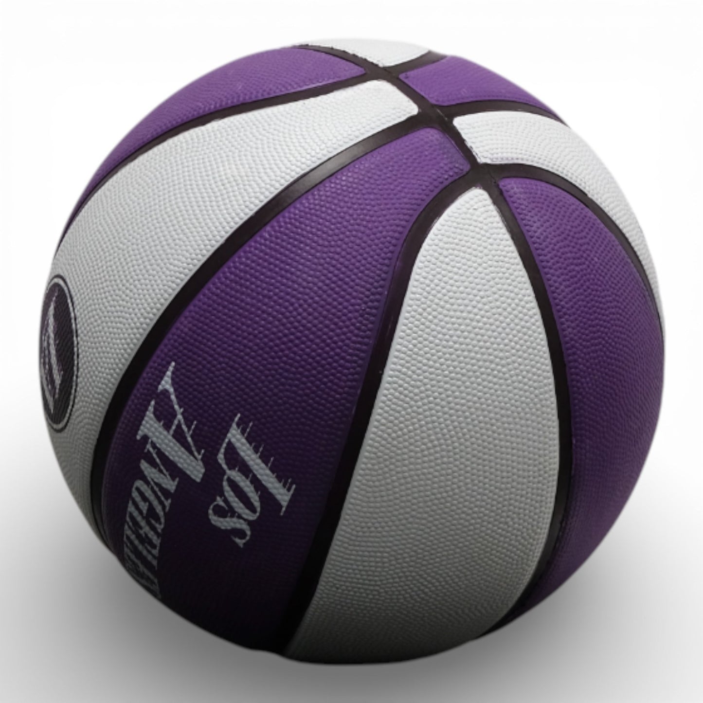 Wilson LA Lakers Team City Edition Basketball / Size 7 / White Purple / RRP £45