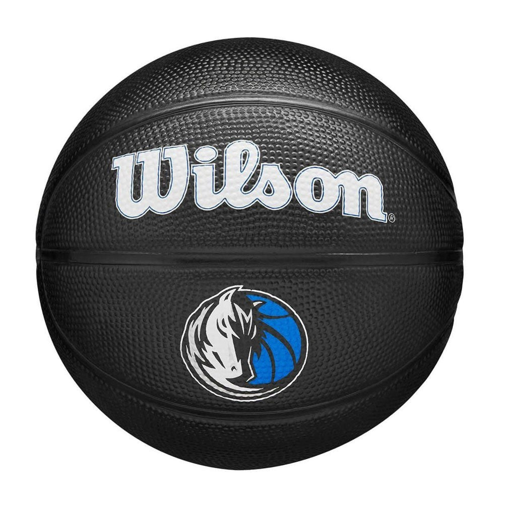 Wilson Dallas Mavericks Team Tribute Mini Basketball / Black / RRP £20